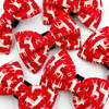 Christmas Dog Bow Tie Rudolphs, Pet Bow Tie, Bowtie, Collar Attachment