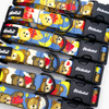 Dog Collar Teddy Bear Psiakrew 2.5 cm 1"  wide, black fittings