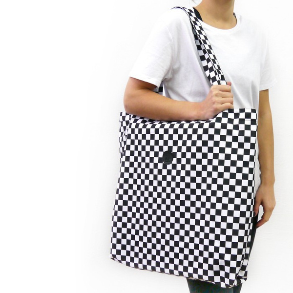 Large Shoulder Bag Checker Psiakrew