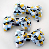 Dog Bow Tie Tito, Geometric Pattern, Pet Bow Tie, Bowtie, Collar Attachment