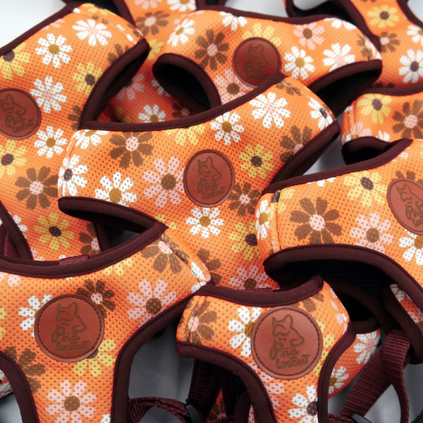 Dog Harness Sweet Flowers Psiakrew , Always Feeling Cool, Super Soft