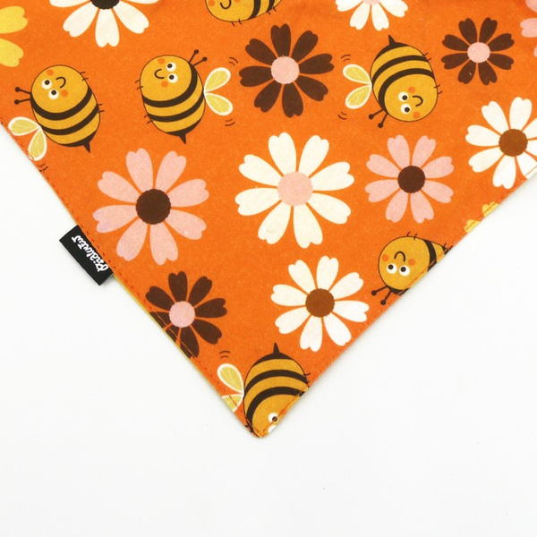 Fleißige Bienen Psiakrew Bandana, gebundenes Taschentuch, Baumwollschal