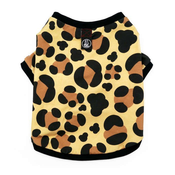 Koszulka T-shirt dla Psa Leopard Psiakrew, panterkowy wzór