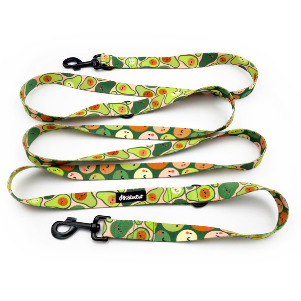 Dog Leash Guacamole Time Psiakrew snap hook black 8cm