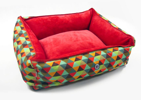 Bed for dog, Bedding for pets, Bermuda Triangle, Psiakrew Design