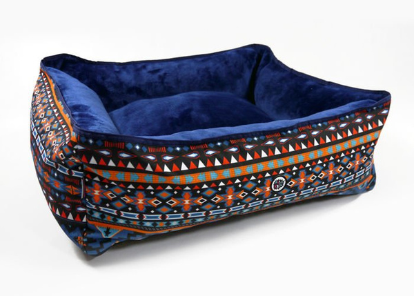 Rozbieralne Legowisko dla Psa Sorry Winnetou, Posłanie dla Pupila, indiański wzór, Psiakrew Design