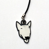 Bull Terrier Lollipop, dog pendant, tag, charms