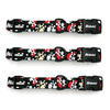 Dog Collar Psiakrew Pirates, 2 cm 0.78"  wide, for smaller dogs black extras