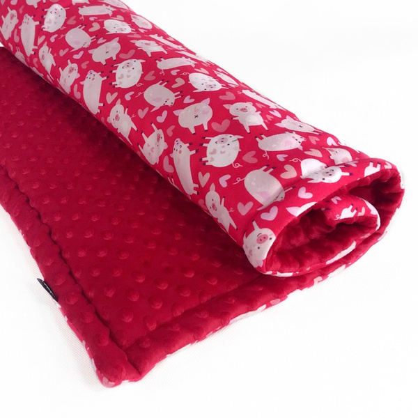 Blanket for dog Piggy in Love Psiakrew