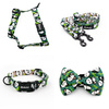 ACCESSORY KIT. Small dog. Bamboo Panda Psiakrew Series; Collar, Harness, Leash, Bow tie