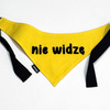 Psiakrew Bandana für den Hund NIE WIDZĘ