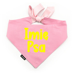 Psiakrew Bandana mit dem Namen des Hundes