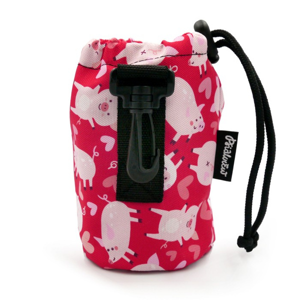 Saszetka na smaczki dla psa Zakochana Świnka Psiakrew