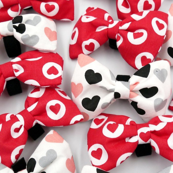 Kokarda muszka mucha ozdoba dla psa I love my Family