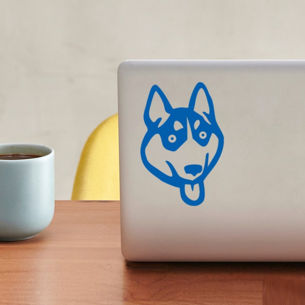 Husky Psiakrew dog car sticker for light car bodies