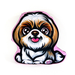 Shih Tzu Dog Decorative Pillow Cushion Stuffed Doggy cuddly mascot