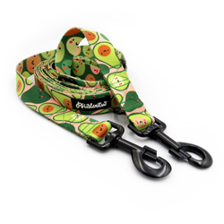 Dog Leash Guacamole Time Psiakrew snap hook black 8cm