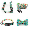 ACCESSORY KIT. Small dog. Ice Ice Baby Psiakrew Series; Collar, Harness, Leash, Bow tie