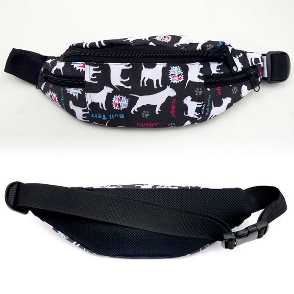Fanny Pack, Hip Bag Bull Terrier, EBT Dogs Bum Bag, dog walking bag Psiakrew