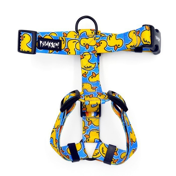 Harness for Dog, Model Ducky Duck Guard Harness, for medium dogs, black extras