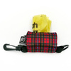 Etui na kupoworki Tartan Psiakrew, wodoodporny pokrowiec na woreczki na psie odchody