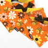 Dog Bandana Busy Bees handkerchief style to tie around your pet’s neck