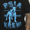 Psiakrew-T-Shirt für Herren Man's Best Friend Staffordshire Bull Terrier