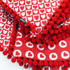 Dog Bandana I Love Psiakrew handkerchief style to tie around your pet’s neck