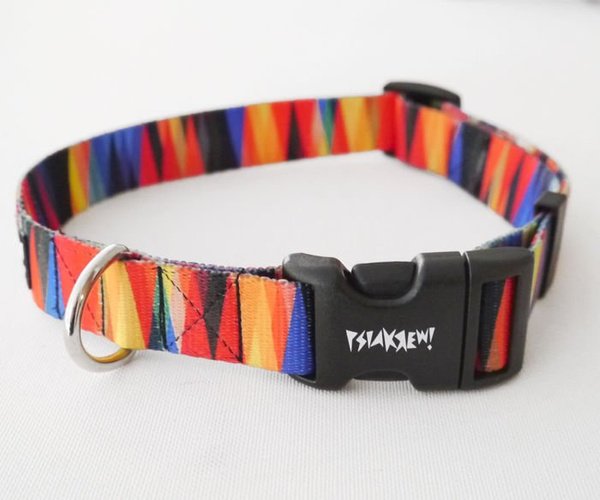 Dog Collar Psiakrew Summer Time 2.5 cm 1 "  wide