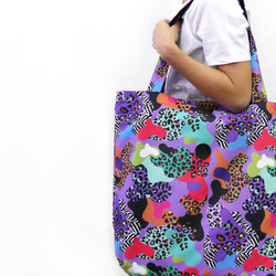 Large Shoulder Bag Crazy Leopard Psiakrew