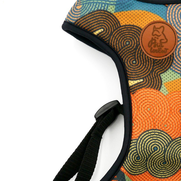 Dog Harness Geo Snake, Always Feeling Cool, Super Soft Psiakrew