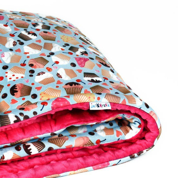 Premium Mat Plaid Blanket for the dog, Hot Sweetness Psiakrew Design