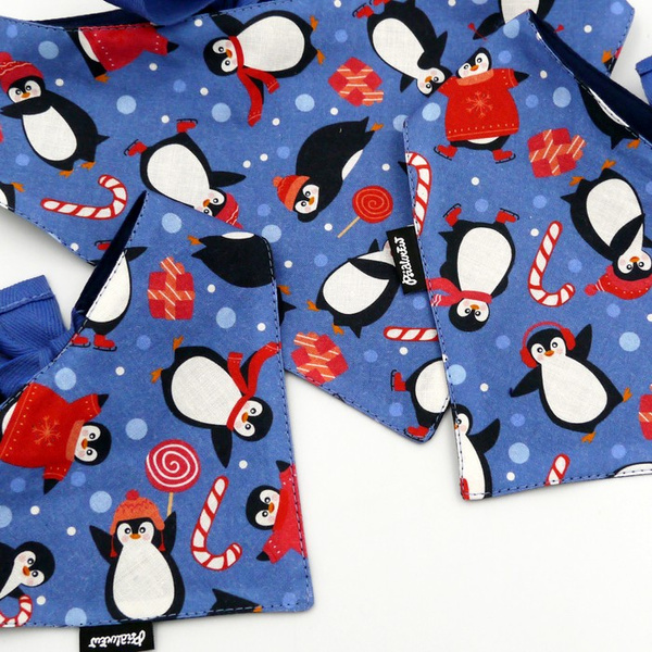Winterhundeschal Winterpinguin Psiakrew, Pinguinbandana