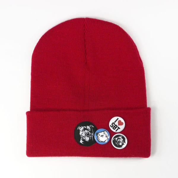 Winter Hat Staffie, Bully Team Psiakrew