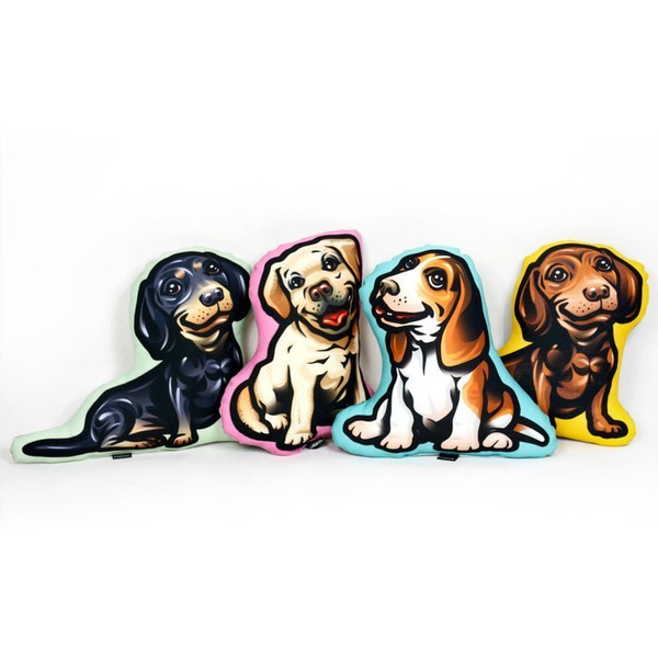 Poduszka Pies Labrador Retriever Psiakrew Przytulanka Maskotka Zabawka Pluszak