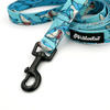 Walking leash for Dog Shark Psiakrew, width 2 cm, black snap hook 6 cm