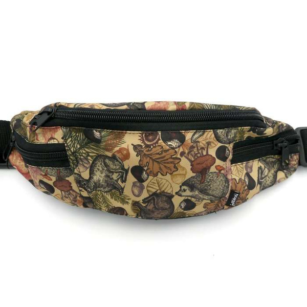 Fanny Pack Hip Bag, Bum Bag Psiakrew Forest Treasures