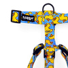 Harness for Dog, Model Ducky Duck Guard Harness, for medium dogs, black extras