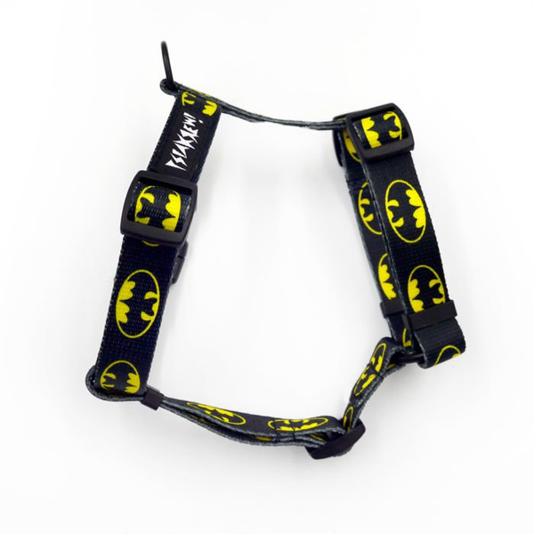 Małe Szelki Bat Dog dla Psa, Guard, dla mniejszych psów i szczeniaków, 2 cm, czarne dodatki