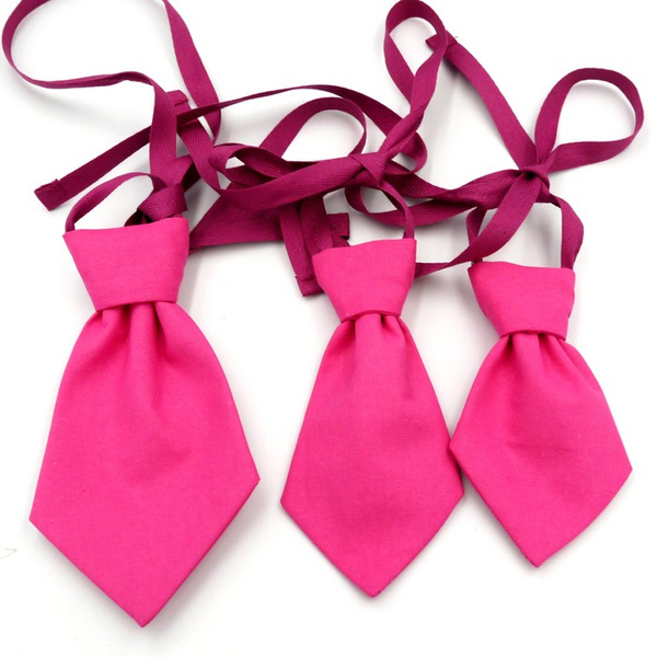 Pink Tie for a dog Psiakrew