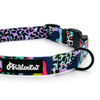 Obroża dla Psa Regulowana Crazy Leopard, wąska 2 cm, dla mniejszych psów i szczeniaków