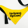 Psiakrew Bandana für den Hund ZACHOWAJ DYSTANS