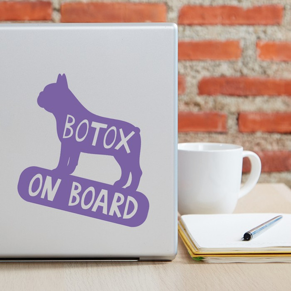 Naklejka na samochód z imieniem Psa Buldog FrancuskiOn Board Psiakrew