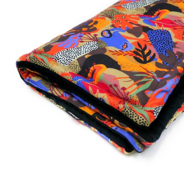 Hundedecke Buntes Dickicht Psiakrew - matt, Minky Fleece Plaid