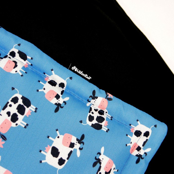 Waterproof Mat for the dog, puppy, cat, Spotted Cow Psiakrew Design