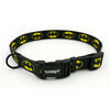 Dog Collar Psiakrew Bat Dog, 2 cm 0.78" wide, for small dogs, black extras