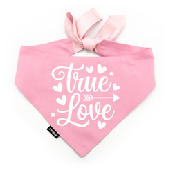 Bandana for Dog True Love Psiakrew, pink bandana scarf