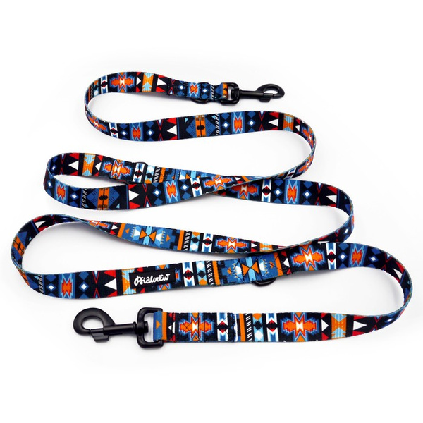 Dog Leash Sorry Winnetou Psiakrew snap hook black 8cm