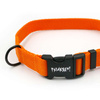 Orange Collar for dog Psiakrew, 2 cm 0.78" wide, for smaller dogs