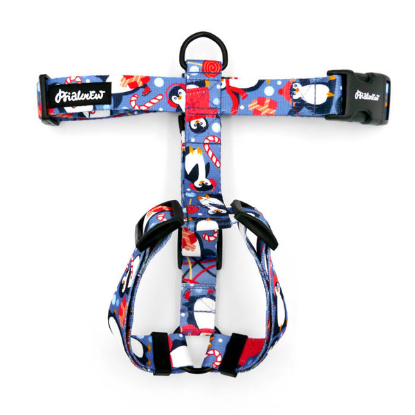 Guard Harness for Dog Penguin Winter Psiakrew, black extras